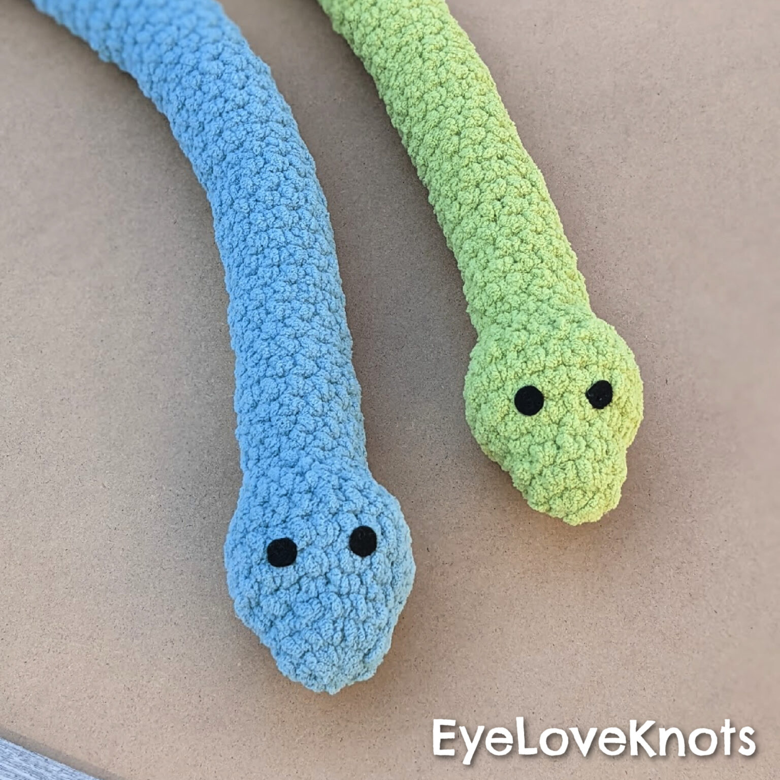 Sydney the Snake - Crochet Pattern Review - EyeLoveKnots