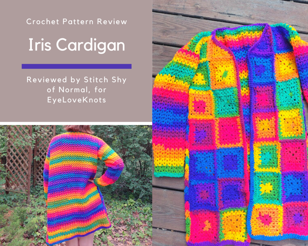 Iris Cardigan - Crochet Pattern Review - EyeLoveKnots