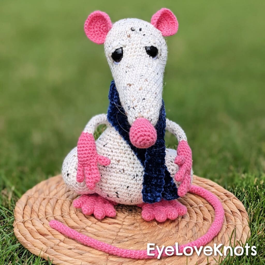 Atticus Rat Doll Crochet Pattern Review EyeLoveKnots