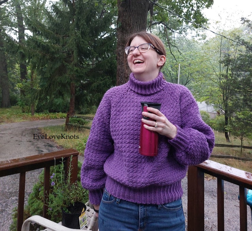 Millennial Jumper - Crochet Pattern Review - EyeLoveKnots