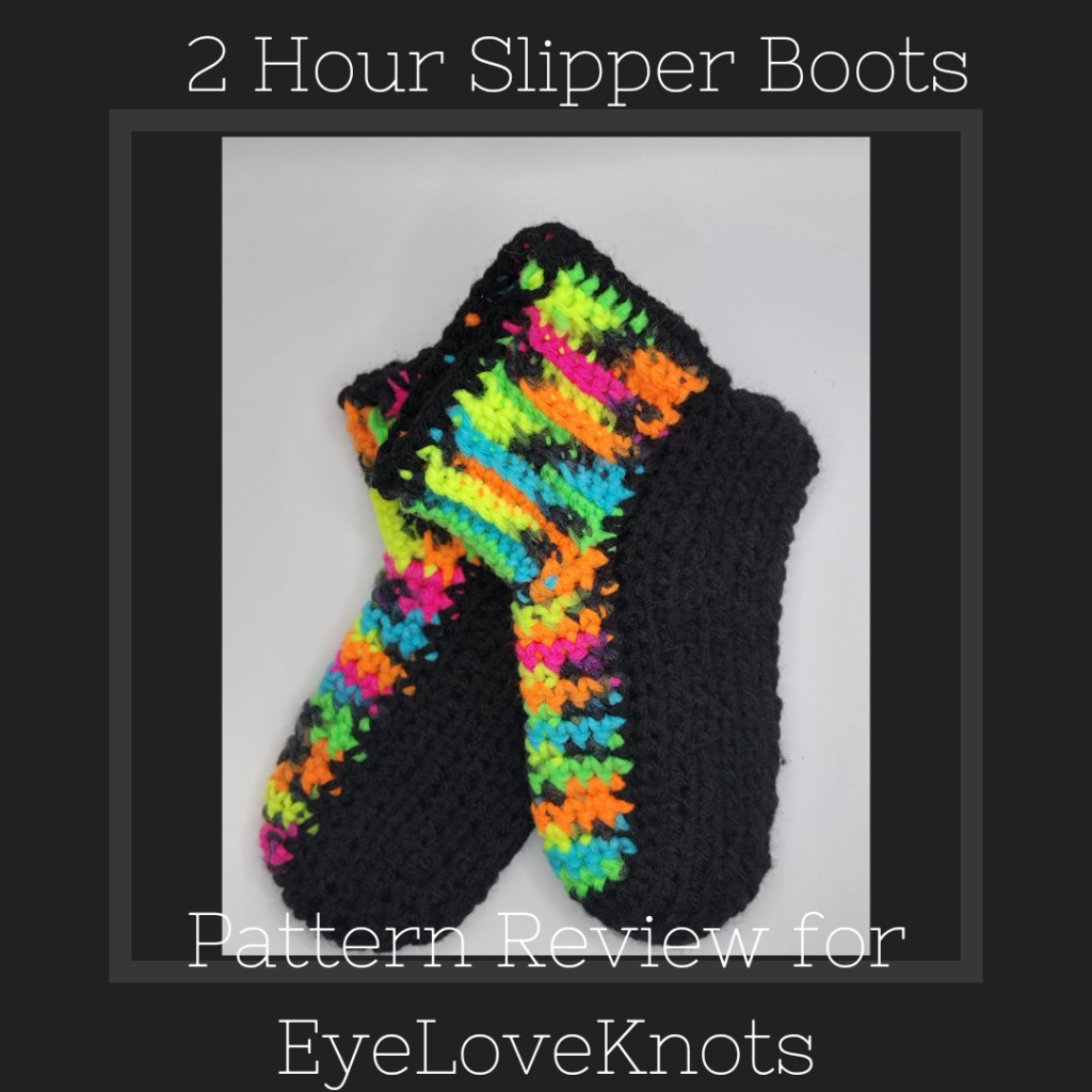 Slipper boots with Faux Fur Trim – Free Tunisian Crochet Pattern! -  KnitterKnotter