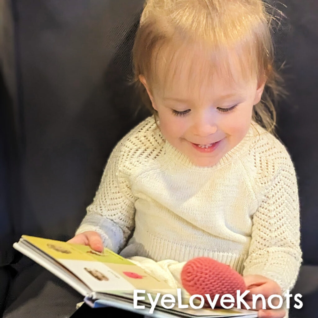 First Words with Cute Crochet Friends by Lauren Espy Book Review -  EyeLoveKnots