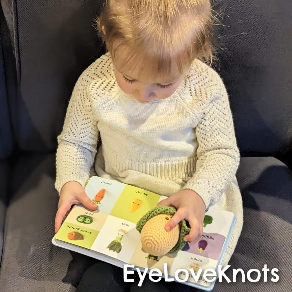 First Words with Cute Crochet Friends by Lauren Espy Book Review -  EyeLoveKnots