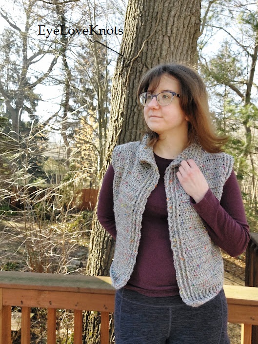 Tolosa Vest - Crochet Pattern Review - EyeLoveKnots