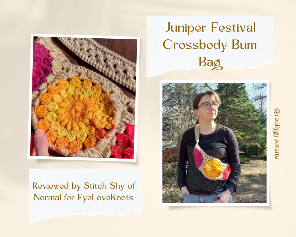 Ravelry: Juniper Festival Crossbody Bum Bag pattern by Casey Crochet