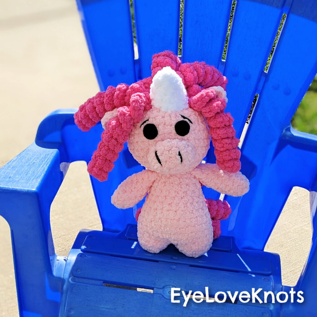 Elly the Elephant Mini Crochet Amigurumi Kit