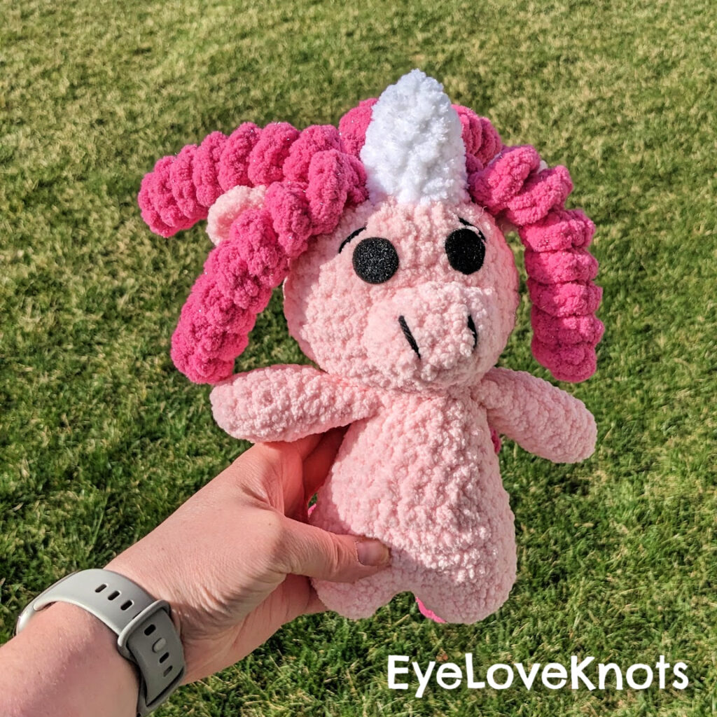 Amigurumi Axolotl Crochet Pattern • Oombawka Design Crochet