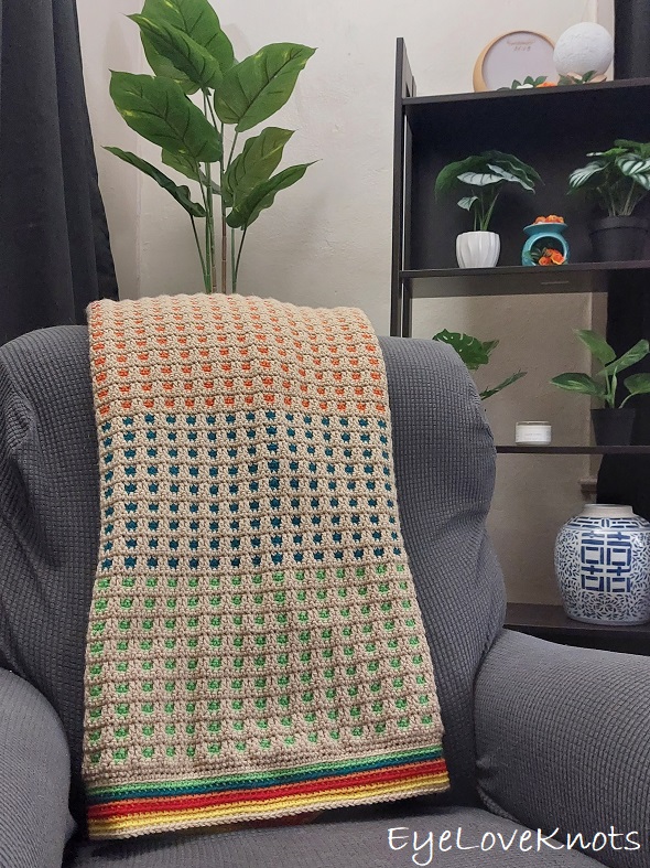 How to Work the Inset Mosaic Crochet Technique