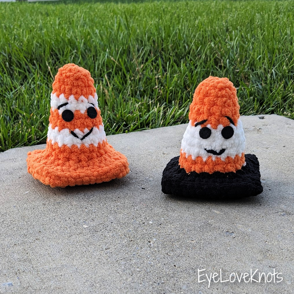 Traffic Cone Crochet Pattern