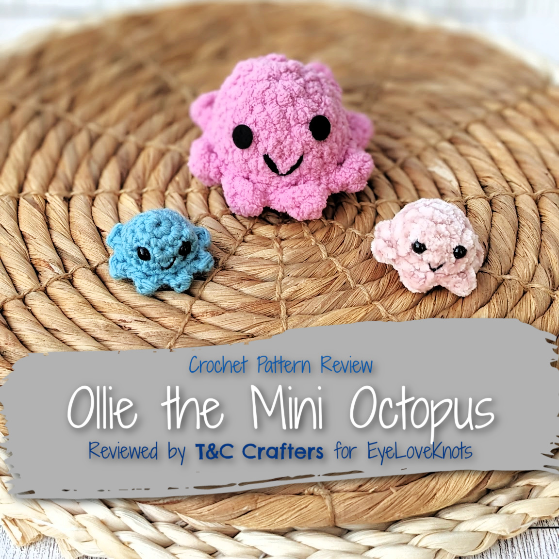 Ollie The Mini Octopus Crochet Pattern Review Eyeloveknots