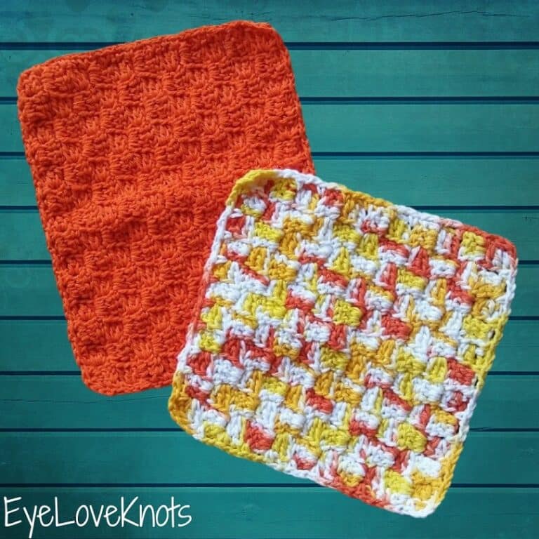 Colin Drew Washcloth - Free Crochet Pattern in 6 Sizes | Easy C2C DC ...