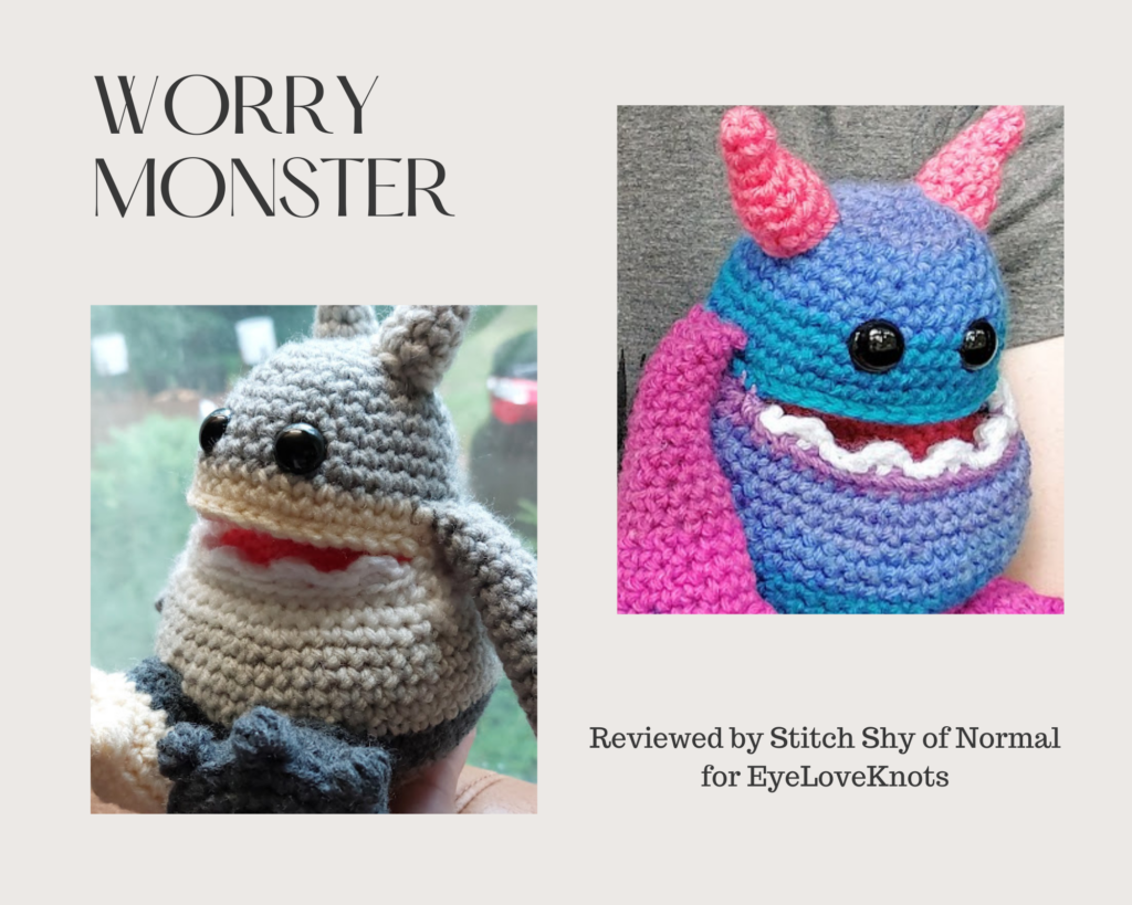 Red Heart Beginner Crochet Little Monsters Pattern