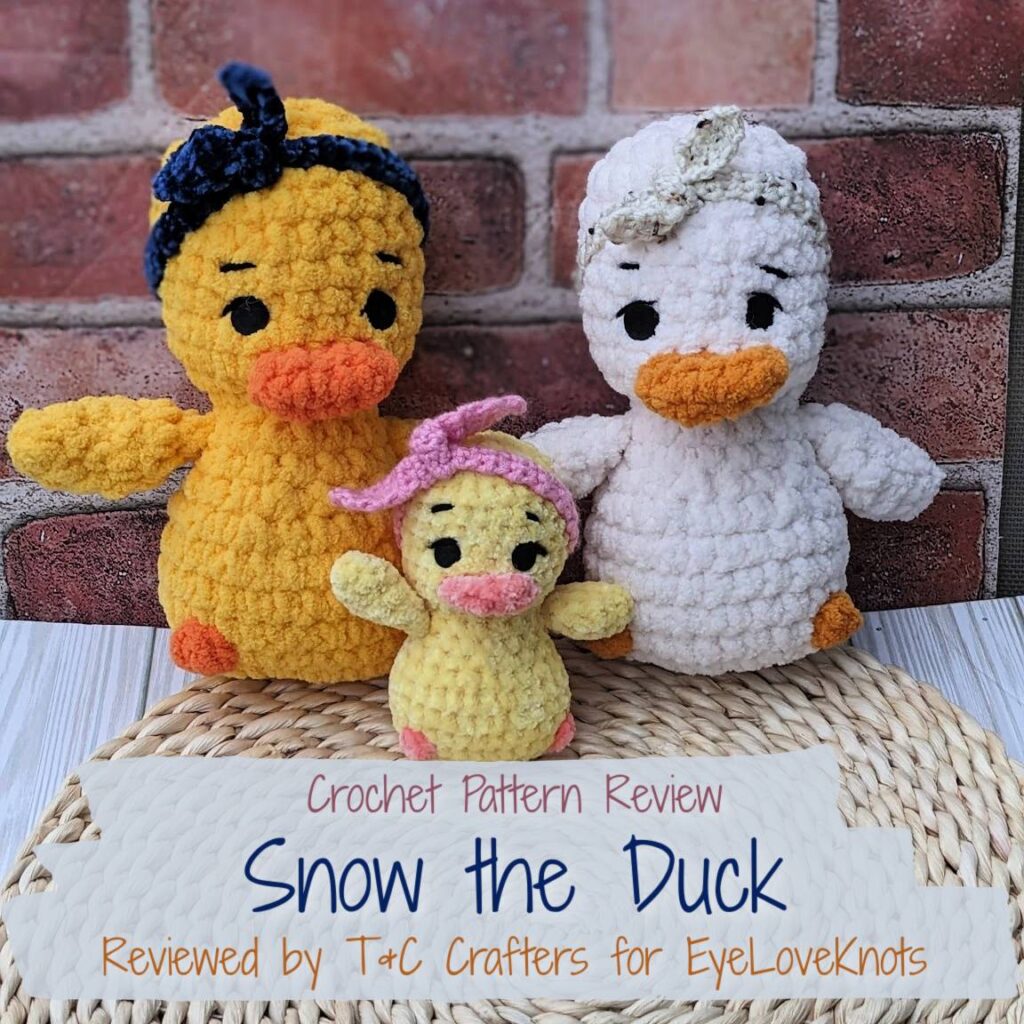 Snow the Duck Pattern Review