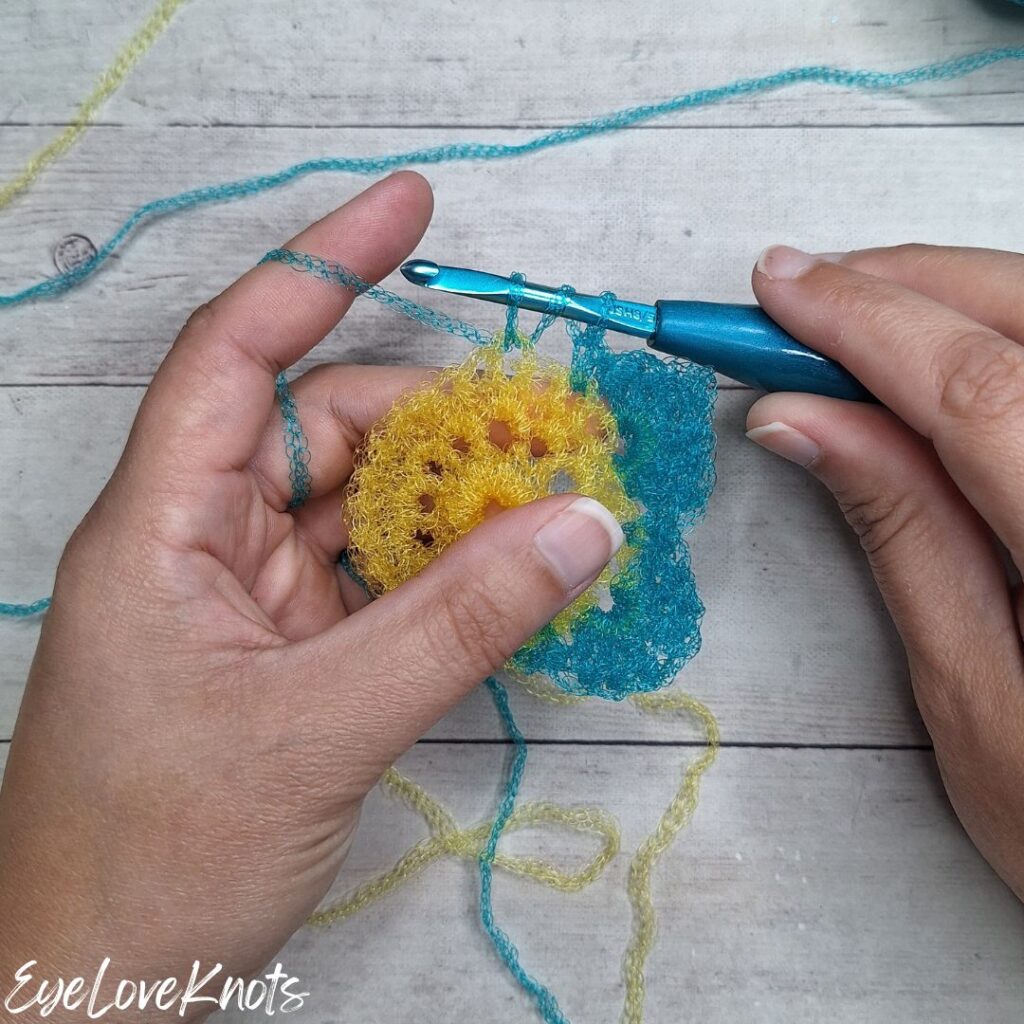 crochet scrubby sponge