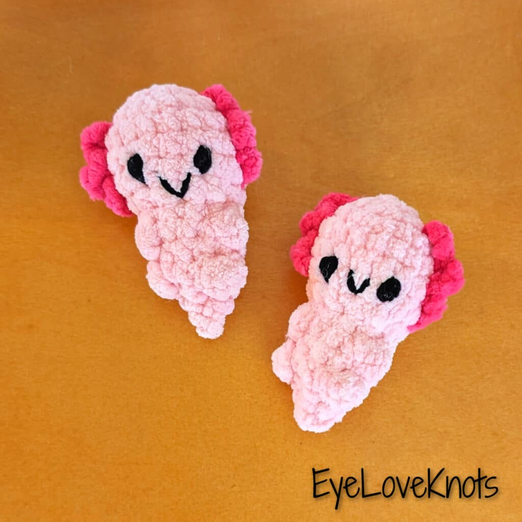 No-Sew Axolotl