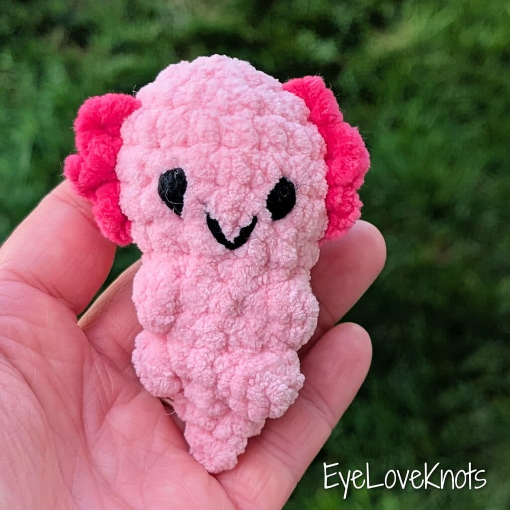 No-Sew Axolotl