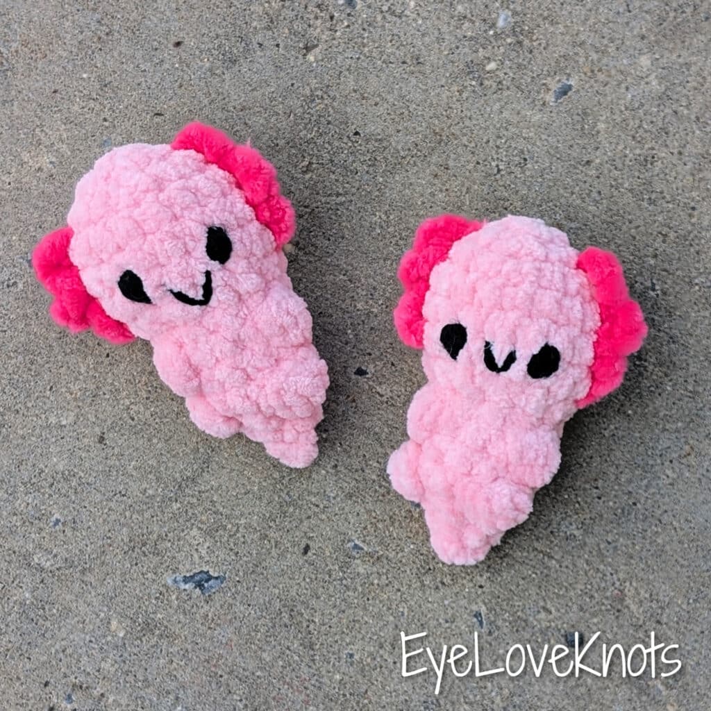 No-Sew Axolotl